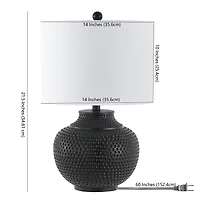 Safavieh 21.5" Hemper Resin Table Lamp