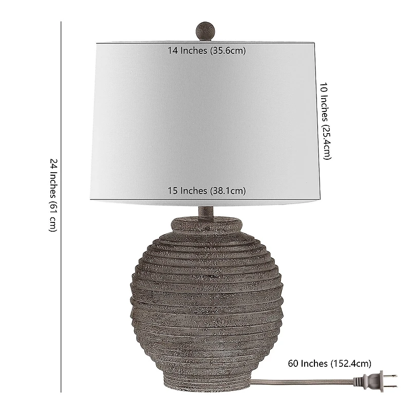 Safavieh 24" Pendri Resin Table Lamp