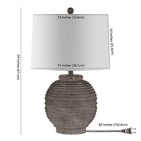 Safavieh 24" Pendri Resin Table Lamp