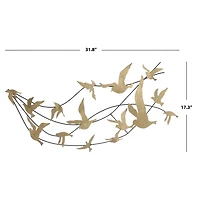 Safavieh 31.8" X 17.3" Amarali Metal Wall Art