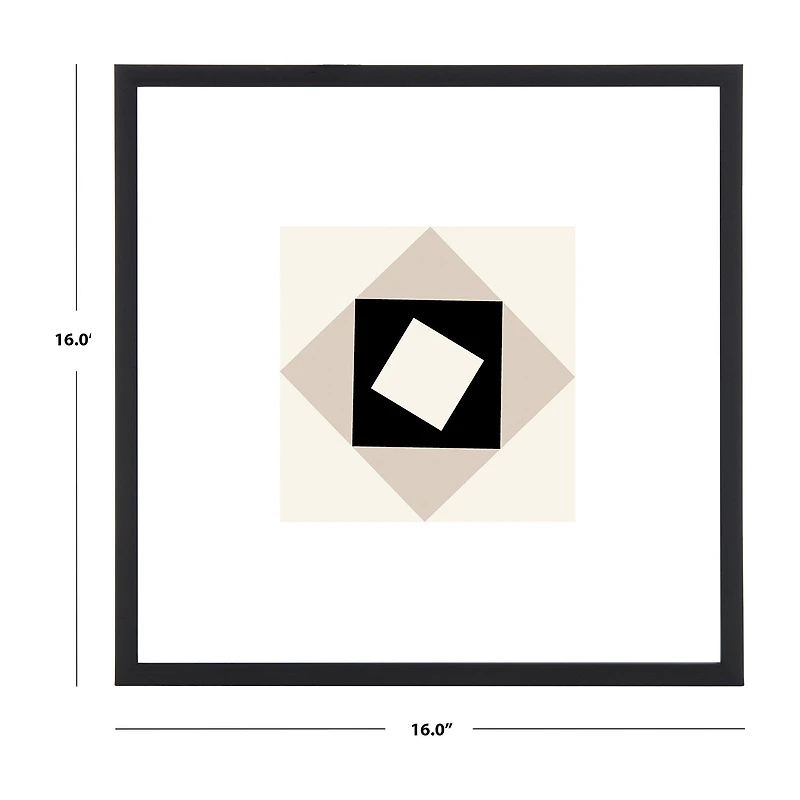Safavieh 16" X 16" Moral Compass Print
