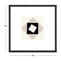 Safavieh 16" X 16" Moral Compass Print