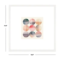 Safavieh 16" X 16" Across Many Oceans Print