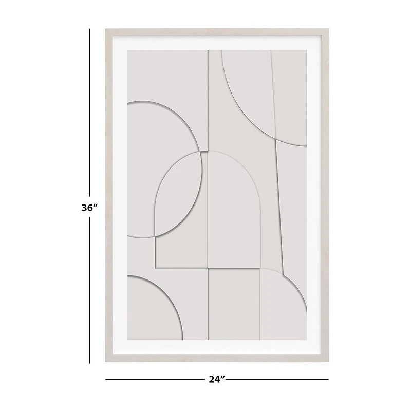Safavieh 24" X 36" Peaceful Configuration Print