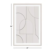 Safavieh 24" X 36" Peaceful Configuration Print