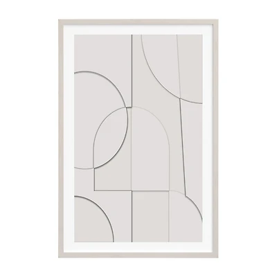 Safavieh 24" X 36" Peaceful Configuration Print