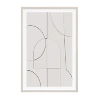 Safavieh 24" X 36" Peaceful Configuration Print