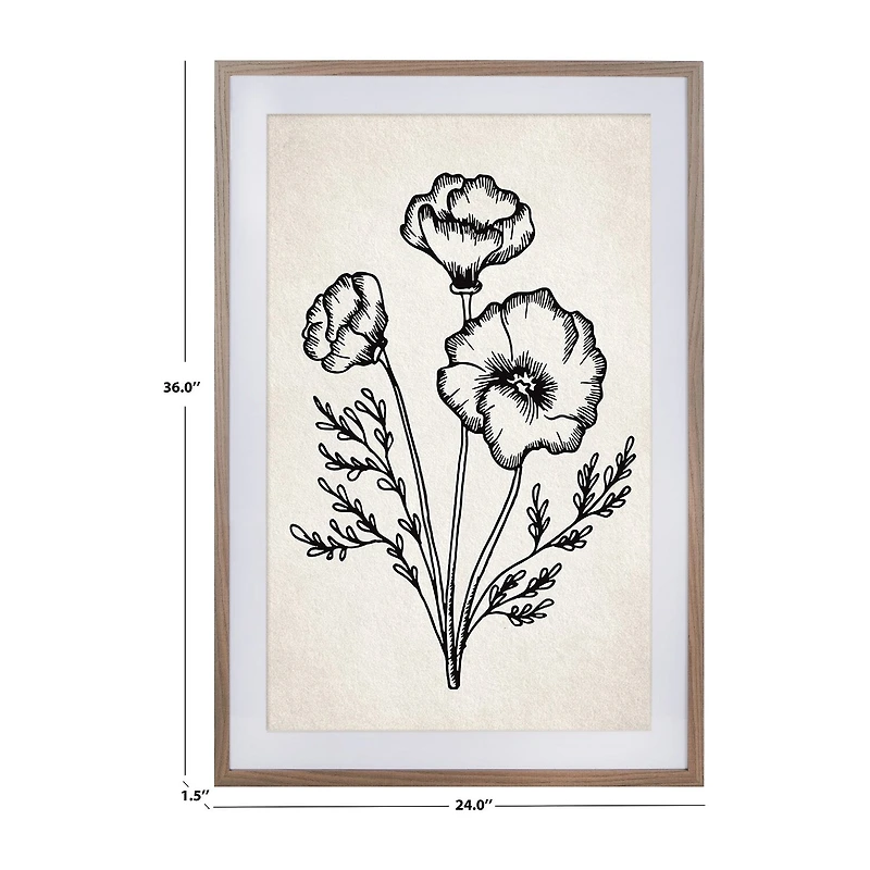Safavieh 24" X 36" From The Garden Print
