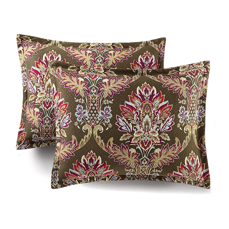 Broadhaven Lilith 8-pc. Damask + Scroll Complete Bedding Set with Sheets