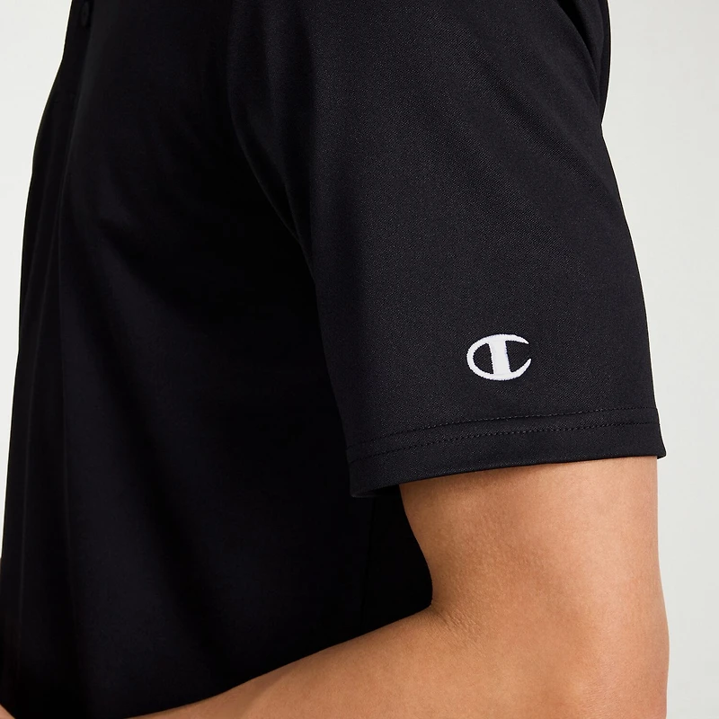Champion Mens Short Sleeve Polo Shirt