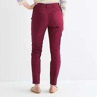 St. John's Bay Womens Mid Rise Skinny Fit Jean