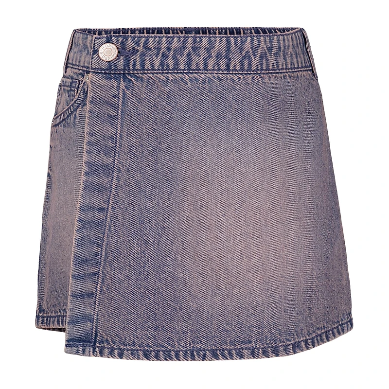 Roxy Big Kid Girls Mid Rise Denim Skort
