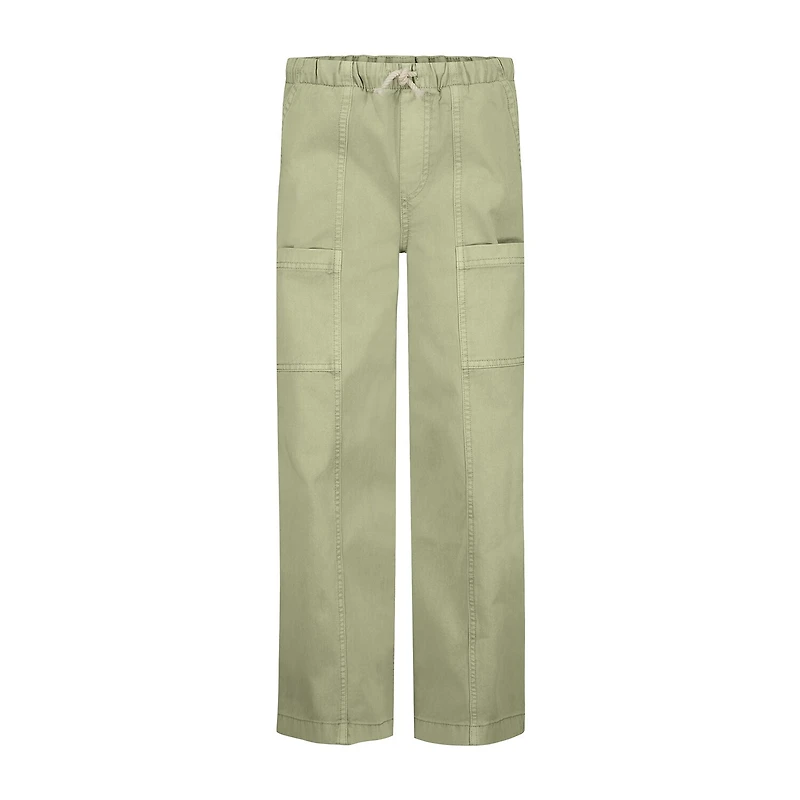Roxy Big Kid Girls Mid Rise Wide Leg Loose Fit Pull-On Pant