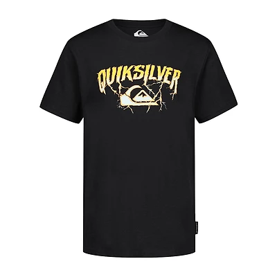 Quiksilver Big Kid Boys Crew Neck Short Sleeve Regular Fit Graphic T-Shirt