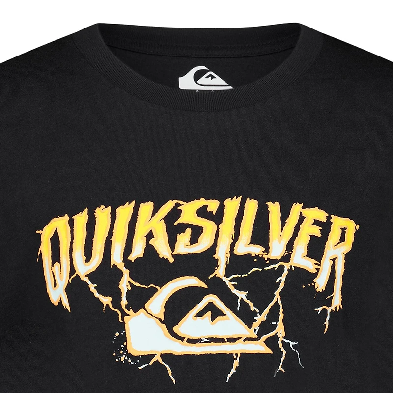 Quiksilver Big Kid Boys Crew Neck Short Sleeve Regular Fit Graphic T-Shirt