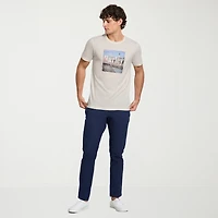 Hurley Mens Crew Neck Short Sleeve Regular Fit Graphic T-Shirt