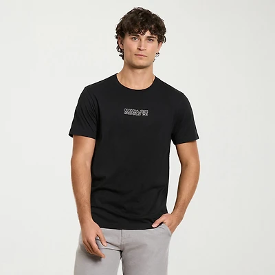 Hurley Mens Crew Neck Short Sleeve Regular Fit Graphic T-Shirt
