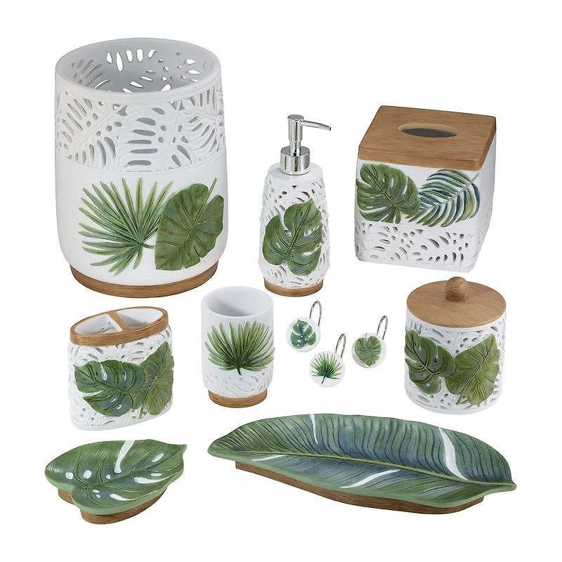 Avanti Viva Palm Trash Can