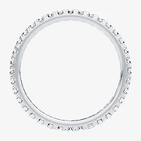 H-I / Si1-Si2) Womens 1/ CT. T.W. Lab Grown White Diamond 10K Gold Eternity Wedding Band