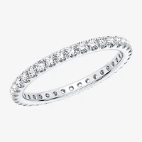 H-I / Si1-Si2) Womens 1/ CT. T.W. Lab Grown White Diamond 10K Gold Eternity Wedding Band