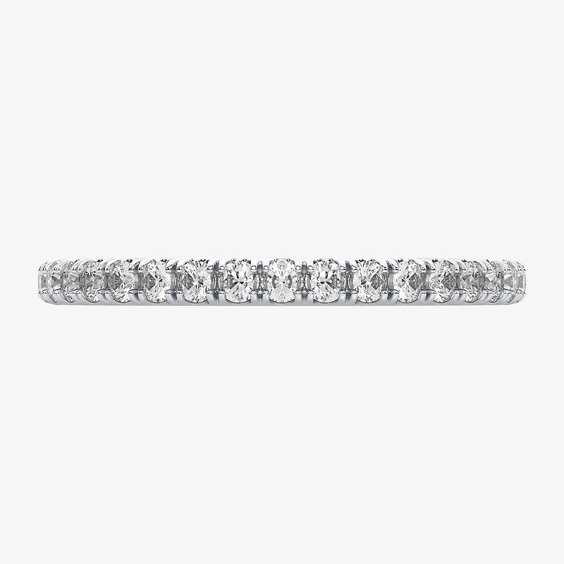 H-I / Si1-Si2) Womens 1/ CT. T.W. Lab Grown White Diamond 10K Gold Eternity Wedding Band
