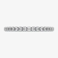H-I / Si1-Si2) Womens 1/ CT. T.W. Lab Grown White Diamond 10K Gold Eternity Wedding Band