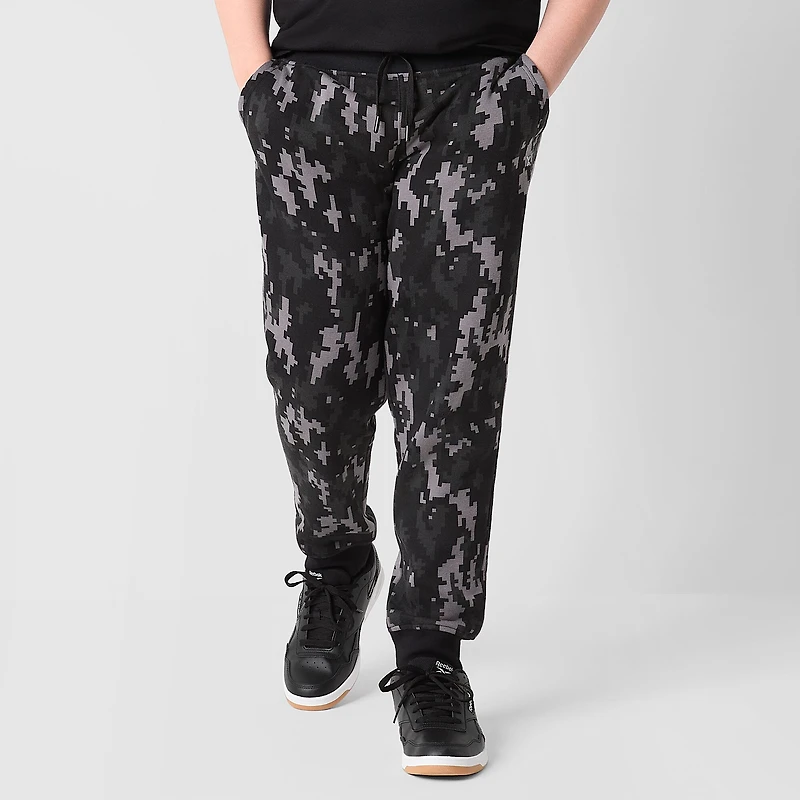 Xersion Little & Big Kid Boys Cuffed Mid Rise Regular Fit Fleece Jogger Pant