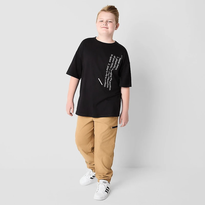 Xersion Little & Big Kid Boys Crew Neck Short Sleeve Active T-Shirt