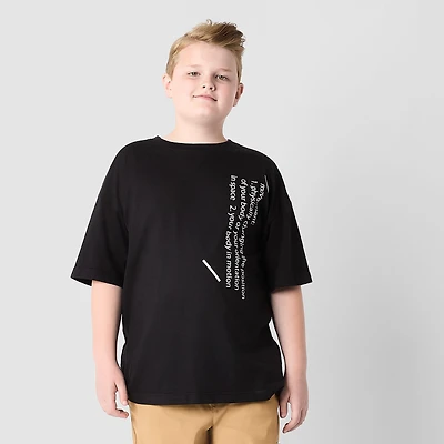 Xersion Little & Big Kid Boys Crew Neck Short Sleeve Active T-Shirt