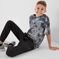 Xersion Little & Big Kid Boys Moisture Wicking Cuffed Regular Fit Jogger Pant