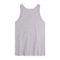 Novelty Mens Scoop Neck Sleeveless Peanuts Snoopy Tank Top