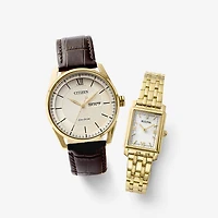 Bulova Sutton Womens Gold Tone Stainless Steel Bracelet Watch 97l177