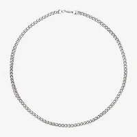 Shaquille O'Neal XLG™ Mens Stainless Steel 24 Inch Wheat Chain Necklace