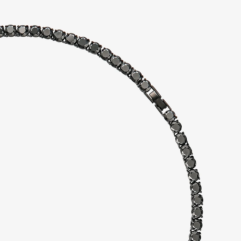 Shaquille O'Neal XLG™ Mens Cubic Zirconia Stainless Steel 22 Inch Tennis Necklace