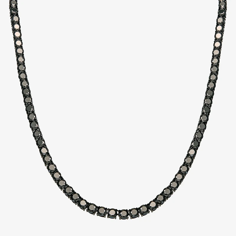 Shaquille O'Neal XLG™ Mens Cubic Zirconia Stainless Steel 22 Inch Tennis Necklace