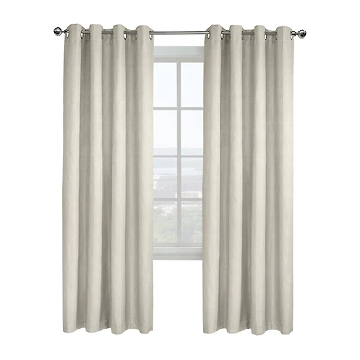 Thermaplus Ethan Grommet Top Energy Saving 100% Blackout Single Curtain Panel