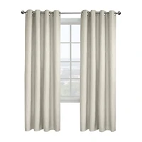 Thermaplus Ethan Grommet Top Energy Saving 100% Blackout Single Curtain Panel