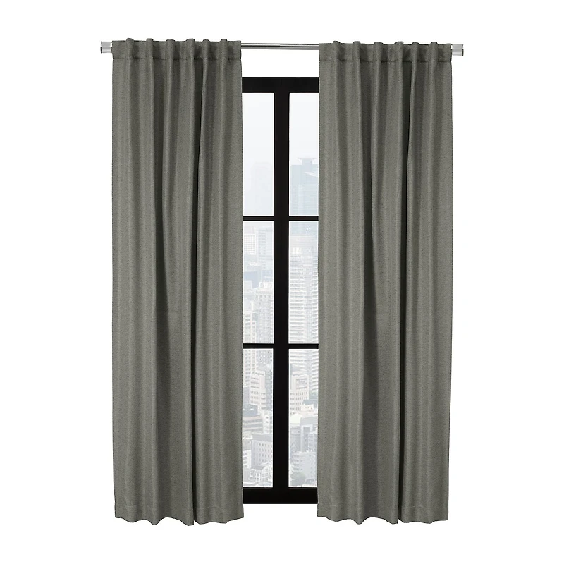THERMALOGIC™ Galati Back Tab Energy Saving Blackout Single Curtain Panel
