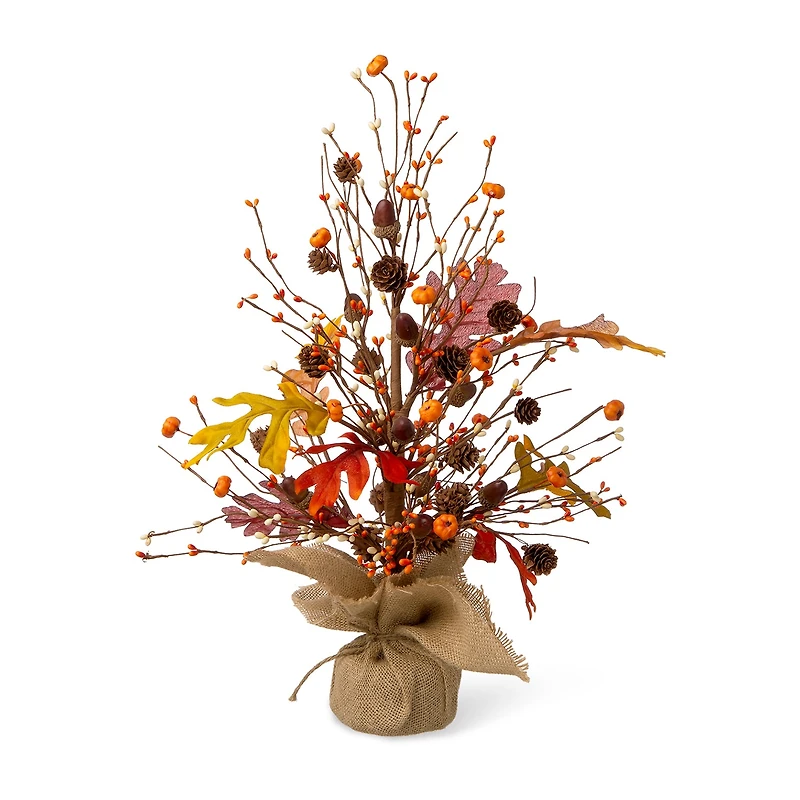 Glitzhome Harvest Tree Thanksgiving Tabletop Decor