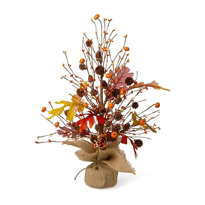 Glitzhome Harvest Tree Thanksgiving Tabletop Decor