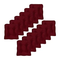 Sweet Home Collection™ Fluffy Memory Foam Tufted Chair Cushion Non Slip Rubber Back