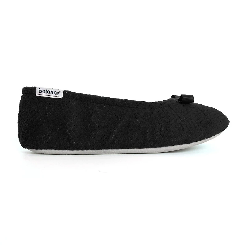 Isotoner Gemma Womens Ballerina Slippers
