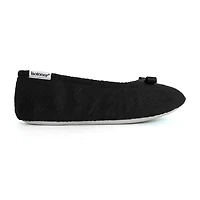 Isotoner Gemma Womens Ballerina Slippers