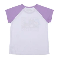 Little & Big Kid Girls Lankybox Crew Neck Short Sleeve 2-pc. Pajama Set