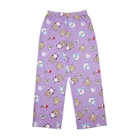 Little & Big Kid Girls Lankybox Crew Neck Short Sleeve 2-pc. Pajama Set