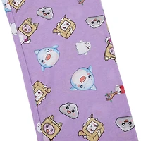 Little & Big Kid Girls Lankybox Crew Neck Short Sleeve 2-pc. Pajama Set