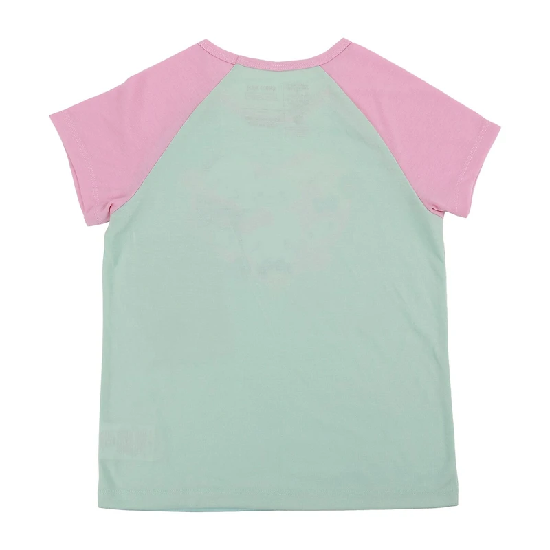 Little & Big Kid Girls Hello Kitty Crew Neck Short Sleeve 3-pc. Pajama Set