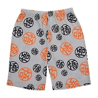 Little & Big Kid Boys Dragon Ball Z Crew Neck Short Sleeve 4-pc. Pajama Set