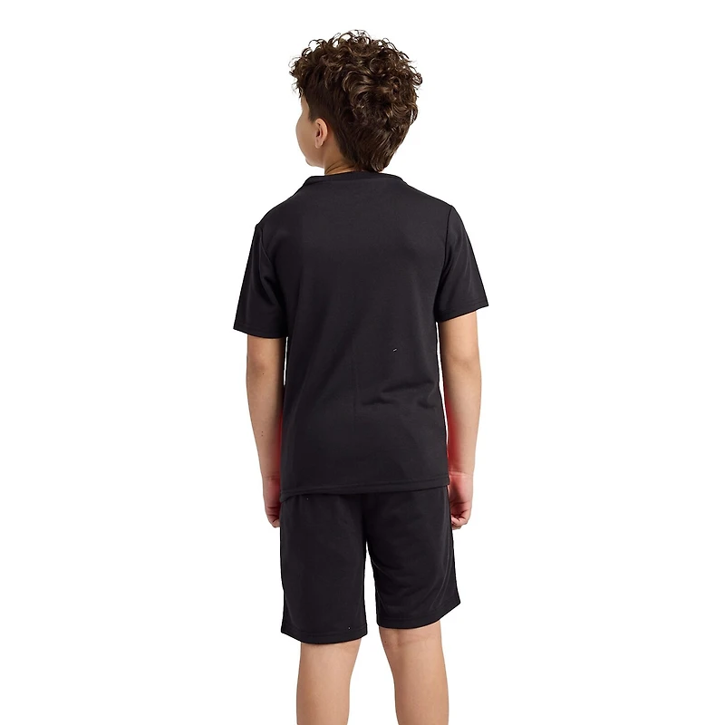 Little & Big Kid Boys Five Nights at Freddys Crew Neck Short Sleeve 4-pc. Pajama Set