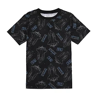 Little & Big Kid Boys NASA Crew Neck Short Sleeve 4-pc. Pajama Set